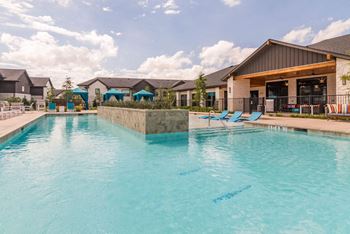 Resort-style pool