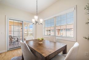 Granger apartment for rent - Dining room with table and chairs overlooking patio at The Residences at Toscana Park, Granger