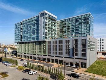 Ample parking in 6 level controlled-access garage with reserved spaces available