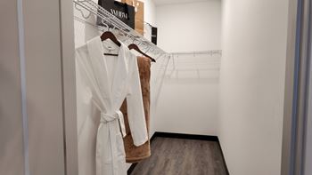 Oversized closets