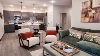 Spacious open floorplans