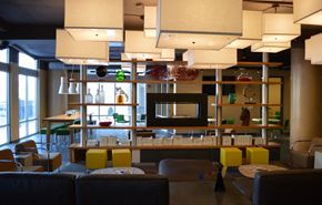 St Louis apartment for rent - a restaurant or other place to eat at the gates diagonal restaurant and bar