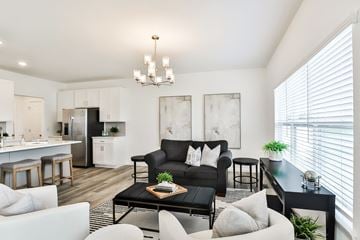 Lake St. Louis apartment for rent - a living room with a couch and a coffee table