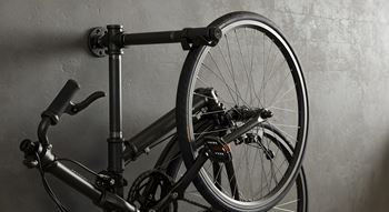 Bike storage with onsite repair station