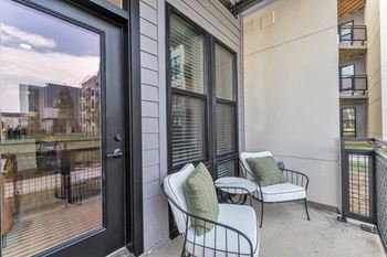 Spacious balconies