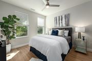 Ellisville apartment for rent - Bedroom With Ceiling Fan at Mila, Ellisville, MO