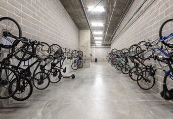 Bicycle storage room