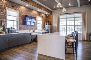 Wentzville apartment for rent - Clubhouse With Kitchen at Heartland View Apartments, Missouri