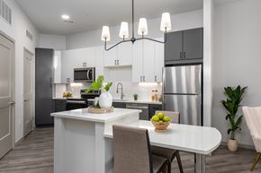 St. Louis apartment for rent - Island Kitchen at The Porter, Missouri  