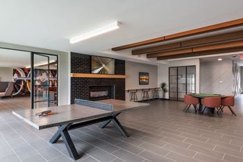 Ping pong table