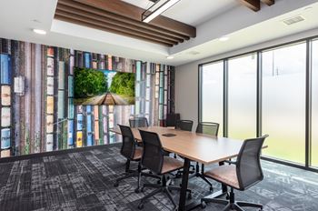 Spacious conference room