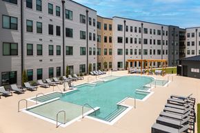St. Louis apartment for rent - Large Swimming Pool at The Rail, St. Louis, MO