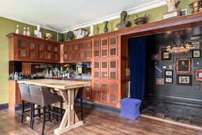 Saint Louis apartment for rent - York House Library Bar with private liquor lockers at York House, Saint Louis, 63108