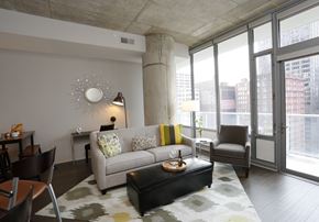 St. Louis apartment for rent - Interior Image of Apartment Living Room