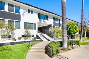Los Angeles apartment for rent - A white building with the number 7941 on it.
