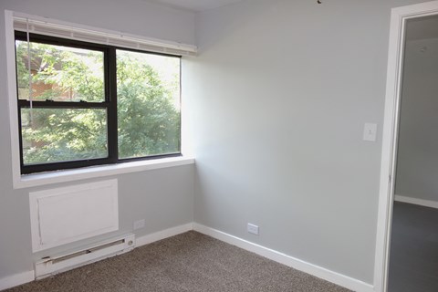 Floor plan for 2 beds, 1 bath