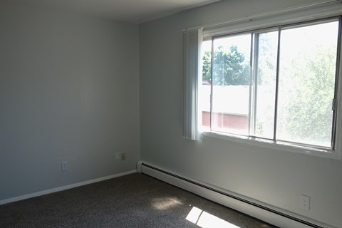 Floor plan for 2 beds, 1 bath