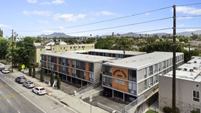 Valley Village apartment for rent - A street view of a building with a sign that reads "Bonita Ridge".