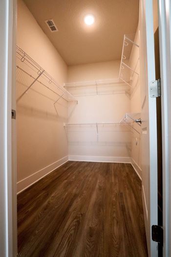 Walk in closets