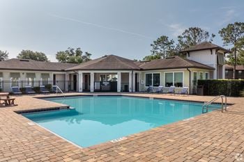 Sparkling swimming pool