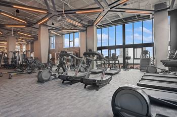 Expansive 7,000 sqft. Fitness center
