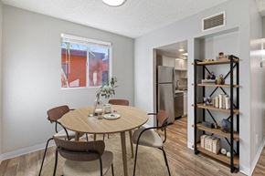 Tucson apartment for rent - Model dining room and kitchen