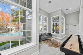 Lewisvillle apartment for rent - Community Clubhouse with Game Tables at Bridges at Oakbend Apartments in Lewisville, TX.