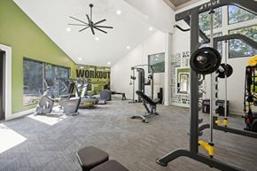 Charlotte apartment for rent - Community Fitness Center with Equipment at Arbor Village Apartments located in Charlotte, NC.