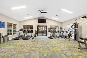 Riverview apartment for rent - Community Fitness Center with Equipment at Retreat at Crosstown Apartments in Riverview, FL.