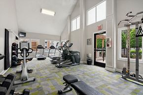 Charlotte apartment for rent - Community Fitness Center with Equipment at Park 2300 Apartments in Charlotte, NC.