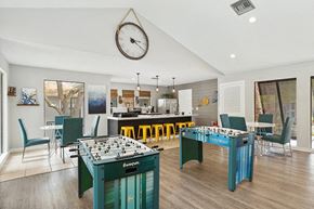 Tampa apartment for rent - Community Clubhouse with Kitchenette and Game Tables at Grand Pavilion Apartments in Tampa, FL.