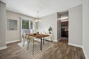 Duluth apartment for rent - Model dining area