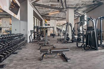 Expansive 7,000 sqft. Fitness center