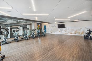 Expansive 7,000 sqft. Fitness center