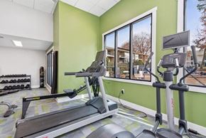 Raleigh apartment for rent - Treadmills in the fitness center