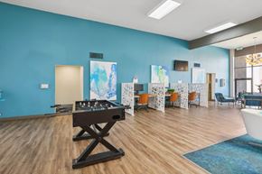 Las Vegas apartment for rent - Community Clubhouse Billiards Room at Helix Apartments located in Las Vegas, NV.