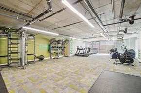 Salt Lake City apartment for rent - Community Fitness Center with Equipment at Altitude on Fifth Apartments located in Salt Lake City, UT.