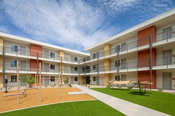 Outdoor fitness space