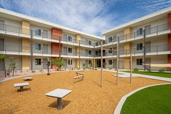 Outdoor fitness space