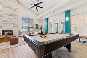 Jacksonville apartment for rent - Resident lounge with billiards table at Mirage on Kernan Apartments in Jacksonville, FL