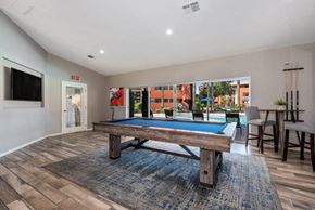 Phoenix apartment for rent - Community game room with pool table at Saratoga Ridge, Phoenix, Arizona