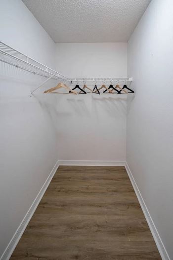 Walk-in closets