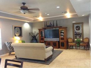 Leesburg apartment for rent - Clubroom With TV at Arbours at Silver Lake, Leesburg, Florida