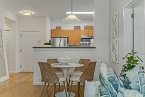 Long Branch apartment for rent - Dining area with kitchen pass through at Pier Village Apartments, Long Branch, New Jersey