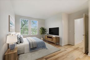 Norfolk apartment for rent - Bedroom With TV at River House Apartments, Norfolk, 23504