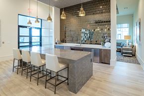 Cypress apartment for rent - Clubhouse with kitchen at Alys Crossing Apartments, Cypress, TX