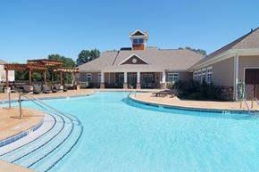 Lafayette apartment for rent - Pool at Ansley Walk, Lafayette, LA, 70503