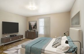 Ridgeland apartment for rent - Bedroom with high celling at Arbors at Natchez Trace Apartments, Ridgeland, MS 39157