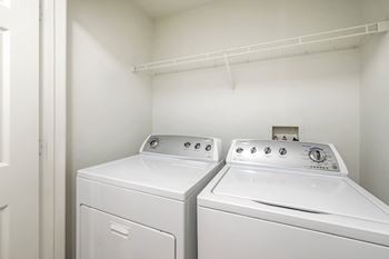 Stacked washer dryer