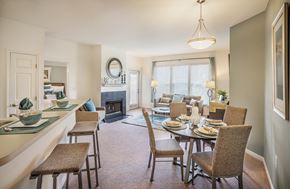 Rosedale apartment for rent - Dining And Living Area at The Apartments at Cambridge Court, Maryland